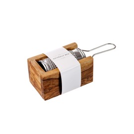 Olive Wood Parmesan Cheese/Nutmeg Grater in Box - Small