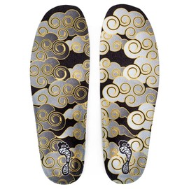 Remind Insoles - Cush Classic Clouds - Mid-High Arch Support - Athletic Insoles for Snowboarding, Skateboarding & All Footwear - (4/4.5)