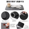 YonTens Diatomaceous Earth Drying Mat, Dishes, Quick Drying, Water Absorbent,