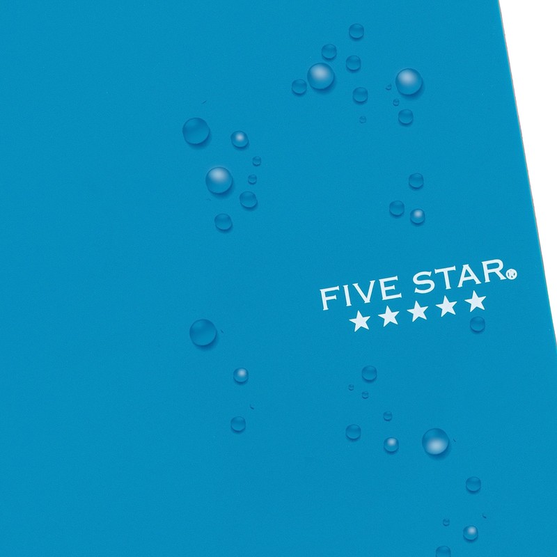 Five Star Small Spiral Notebook, 2 Subject, College Ruled Paper,