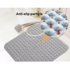 Shower Mat, 48 x 48 cm, Non-Slip Square Bath Mat,