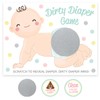 Dirty Diaper Scratch Off Game, 30 Cards, Raffle Tickets, Baby