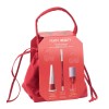 Fenty Beauty Cherry Mouth 3-Piece Lip Set + Pouch