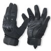 SHENKEL フルフィンガー カーボンナックルガード付き タクティカルグローブ BK ブラック 黒 L glove-008bk-L