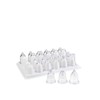 Lacor Acrylic Nozzles Set, White