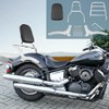 DSISIMO Motorcycle Rear Backrest Sissy Bar With Luggage Rack Compatible