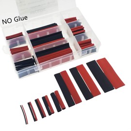 150pcs Heat Shrink Tubing Assortment 2:1 Electrical Wire Cable Wrap Assortment Cable Sleeve Tube Electric Insulation Tube Kit with A Strong Plastic Box
