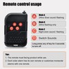 Solar Motion Sensor Alarm with Strobe Light, 130dB Outdoor Security