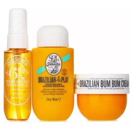 Sol De Janeiro Bum Bum Jet Set: Cream 50ml + Moisturizing Shower Cream Gel 90ml