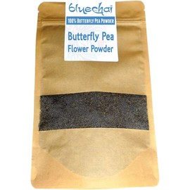 Butterfly Pea Flower Powder - Natural Blue Food Coloring - 100% pure powdered butterfly pea. Perfect for Beverages, Cakes and Culinary Delights