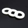 Hippo Hardware M5 (5mm) Nylon Flat Plain Washers Form A