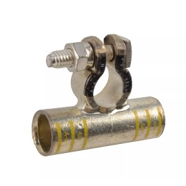 Crimp Supply Negative Battery Lug Flag 4/0 Gauge Barrel Copper Terminal Crimp Solder Terminal