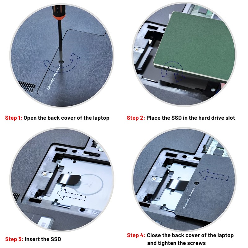 BAITITON 480GB SSD 3D NAND Flash SSD 2.5 Inch SATA