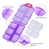 2PCS 7-Day Pill Organizer with Labels – Travel Pill Case,