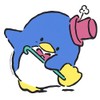General Stickers Sanrio Tuxedo Sam Wall Sticker 6.9" x 6.2"