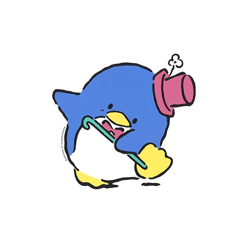General Stickers Sanrio Tuxedo Sam Wall Sticker 6.9" x 6.2"