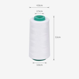 3000Yards Polyester Sewing Thread Pure Thread for Embroidery/All Sewing Purpose Hand and Machine