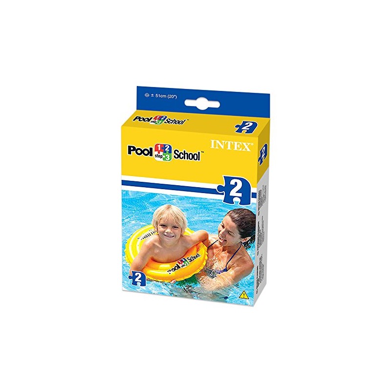 Intex 51cm School Step 2 Deluxe Swim Ring Pool