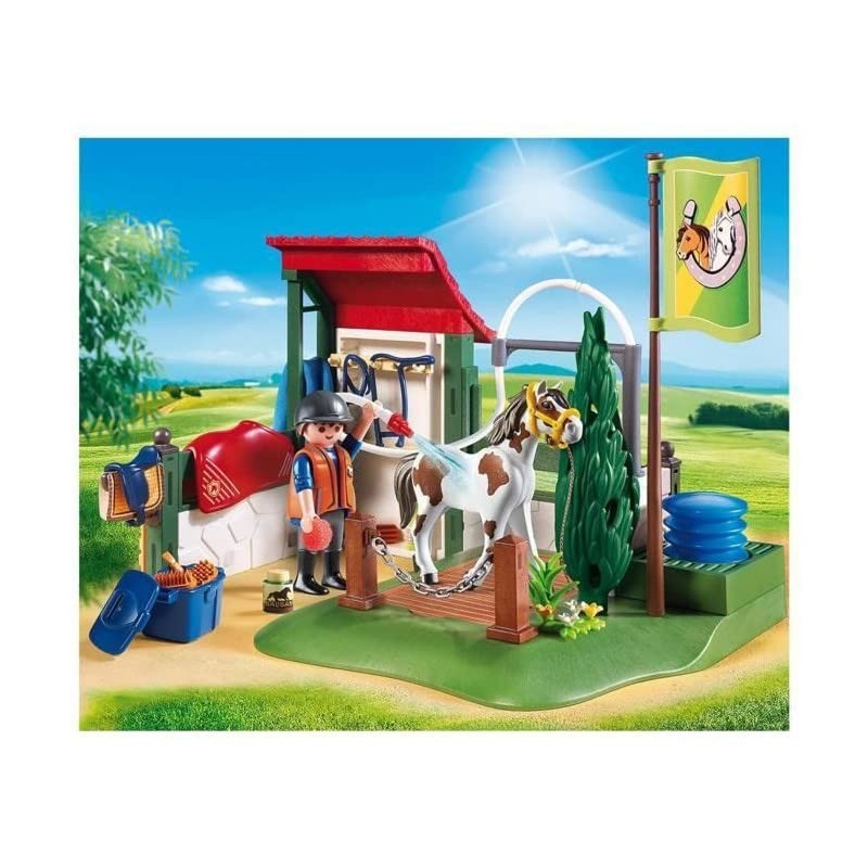 Playmobile 6929 horse wash basin., Single