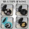 Bewudy 2pcs Ear Plug Carrying Cases, Earplug Cases, Portable Mini
