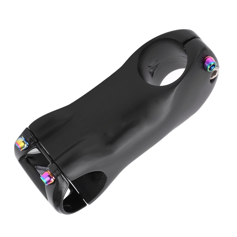 Bicycle Stem Short Handlebar Stem Bar Carbon Fiber 28.6‑31.8MM 6