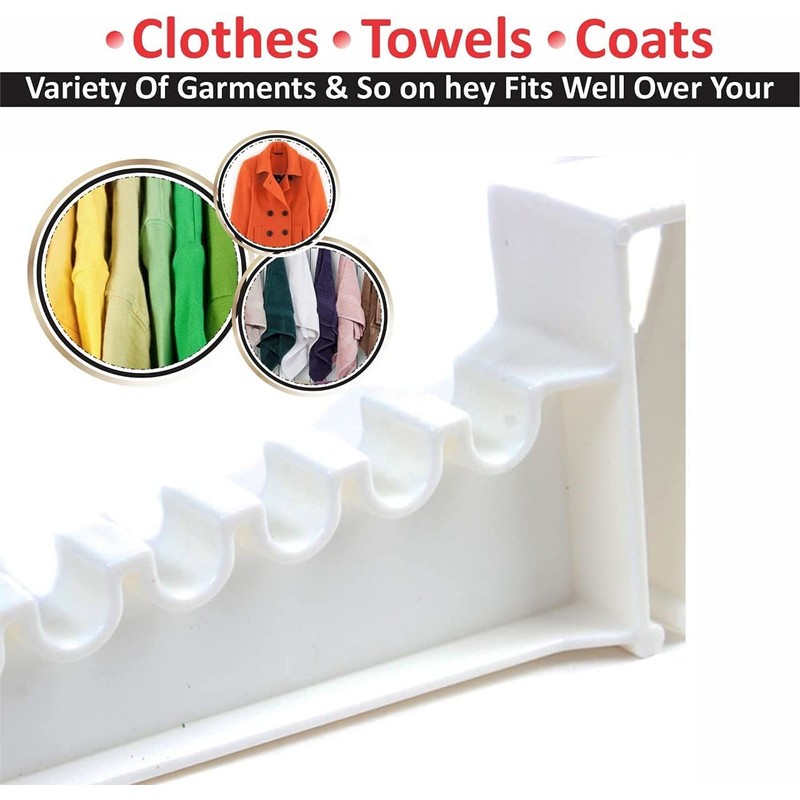 Hanger Hooks Space Saver (Pack of 2 Hold 20 Hangers)