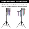 ikare Hair Extension Holder Tripod - Height Adjustable Braiding Rack