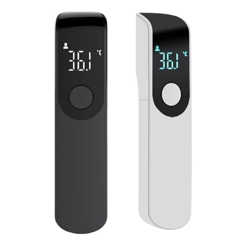 Termómetro Digital de Temperatura de Bolsillo Ultra Portátil (Negro)