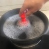316 Upgraded Chainmail Scrubber with Silicone Handle Cast Iron Cleaner