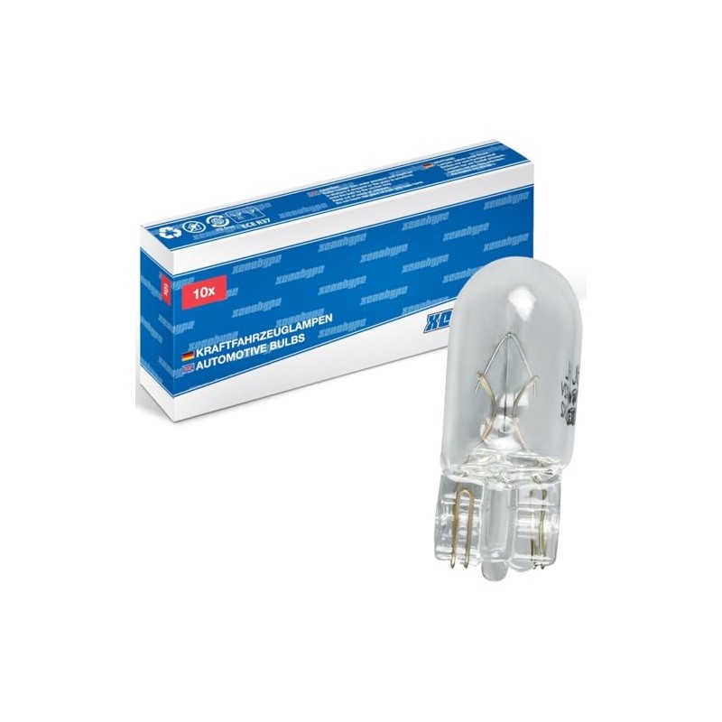 XENOHYPE 10x W3W Premium T10 12 V 3 Watt Glass