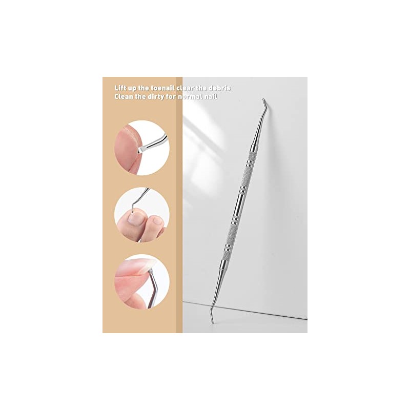 Ingrown Toenail File & Lifter Set- Podiatrist Preferred Ingrown Toenail