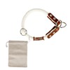 Dog Choke Collar, Anti Pull, Martingale Collar, Cotton and Leather,