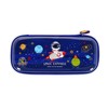 Legami - Wonderwow Pencil Case, Space Theme, 2 Compartments and