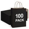 BagDream BagDream Recyclable Kraft Paper Gift Bag, 8x4.25x10.5 Inches, 100Pcs,