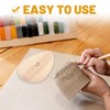 COHEALI Wooden Pottery Sculpting Ribs,Clay Sculpture Tools for Beginner Level
