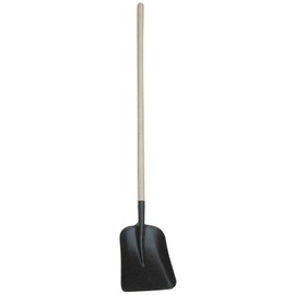 Square Point Shovel, 48 in.Handle, 16 ga.