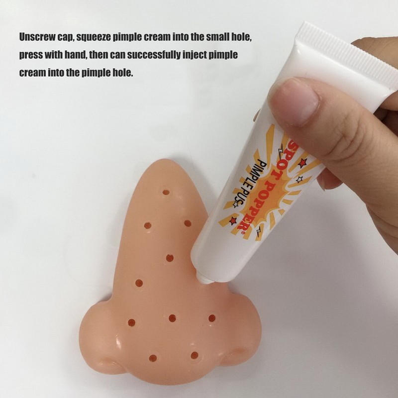 Pimples Blackhead Toys Stress Relief Relaxing Jokes Props TPE Squeeze