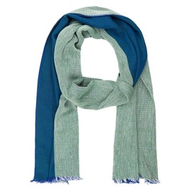 LINDENMANN Men's Scarf Green Men's Scarf Thin 55% Cotton and 45% Viscose, Green