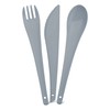 Koziol 3036632 Rio Cutlery Set Thermoplastic Cool Grey