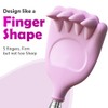HIWZZI Back Scratcher Extendable Silicone Bear Claw Massager Tool Telescoping