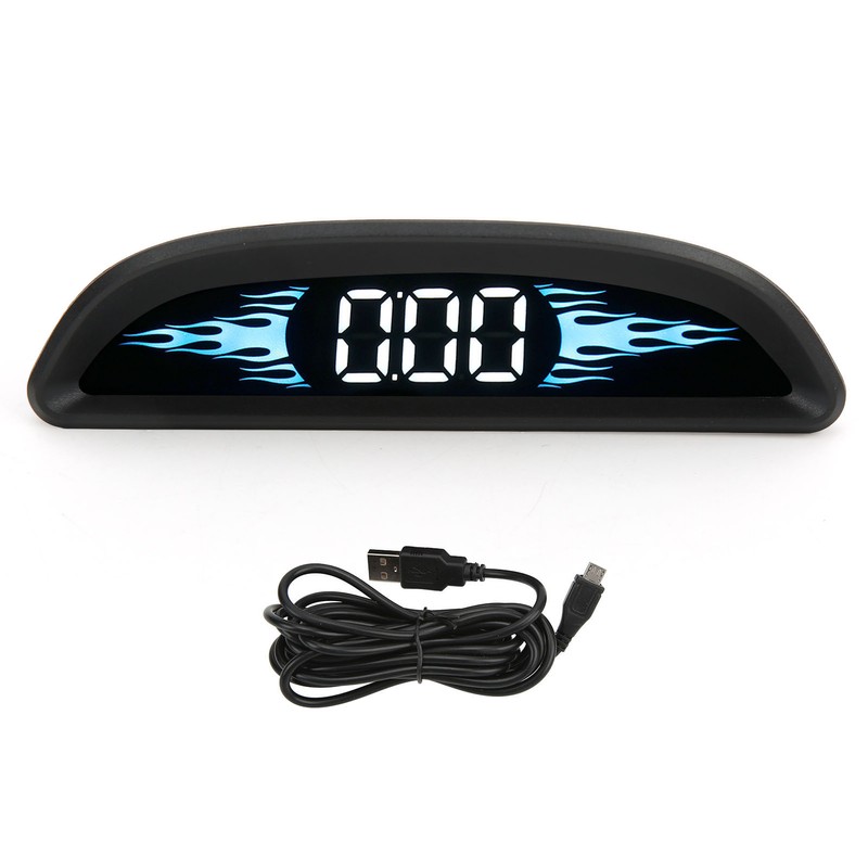 Car HUD Display Digital Universal Windshield Screen Display with Mileage
