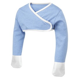 ScratchSleeves 9-12m Cross-over Blue
