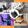 Office Chair Wheels 10mm Stem, Compatible with IKEA Chairs, Soontrans