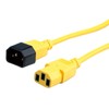 ROLINE power cable with IEC connector IEC320 C14 connector /