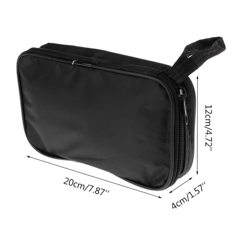 Multimeter Black Cloth Bag 20x12x4cm Durable Waterproof Shockproof Soft Case