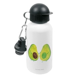 Mr. & Mrs. Panda Children's drinking bottle avocado couples - gift, boys, family, baby shower, love, wedding, vegan, kindergarten bottle, pregnancy, primary school, kids, healthy