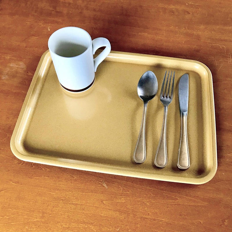 Tribeca Tableware Tray TRIBECA PLATRAY 360 Non Slip Gold M