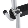 RecPro Marine Pontoon Boat 4 Step Folding Boarding Ladder AL-B4