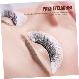 FOMIYES 40pairs Faux Lashes Lightweight Comfortable and Flexible Strip Eyelashes for Daily Wear Parties Events Reusable Easy to Apply Skin-friendly Bulk Lashes