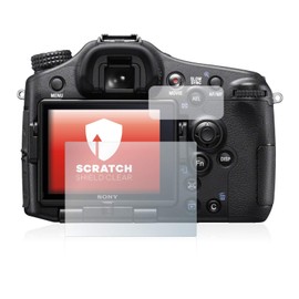 upscreen Scratch Shield Screen Protector compatible with Sony Alpha 77 II (SLT-A77 II) - HD-Clear, Anti-Fingerprint